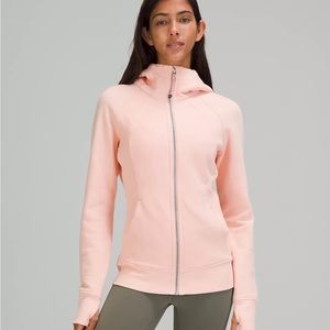 NWOT- beautiful pink Lululemon scuba sweatshirt